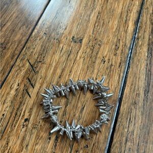Stella & Dot Silver Spike Bracelet